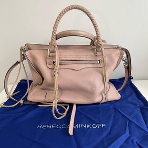 Rebecca Minkoff Regan Satchel - Nude Pink